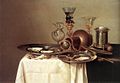 Still life by Willem Claeszoon Heda, 1637
