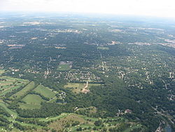 Aerial view of Woodbourne-Hyde Park