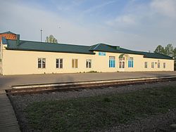 Train station in Inzhavino, Inzhavinsky District