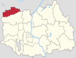 Location of Beishicao Town within Shunyi District
