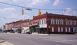 East Main Street, downtown