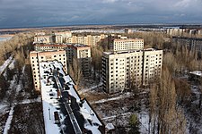 Pripyat in winter