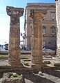 Colonne superstiti del Tempio Dorico a Taranto