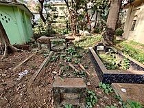 Graveyard inside Azimpur Dayera Sharif for past generations of Gaddi Nashins and their family members