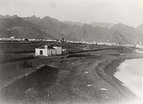 La ermita en 1888.