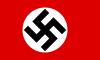 The swastika flag of Nazi Germany