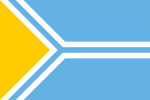 Flag of the Republic of Tuva, Russian Federation (or pall voided)
