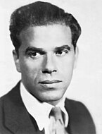 Portrait photograph of Frank Capra.