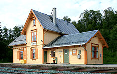 Glåmos station.