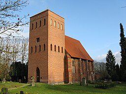 Kyrka i Goldebee.