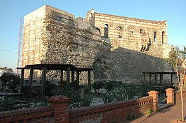 Remains of the chapel (southern wall)