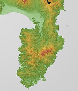 船原峠の位置（100x100内）