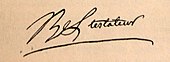 signature de Jean-Jacques Bel