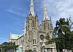 The Jakarta Cathedral, one of the oldest Catholic churches in Jakarta