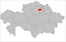 Localisation de District d'Akkol