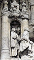 La Neuville church, 15th century, detail