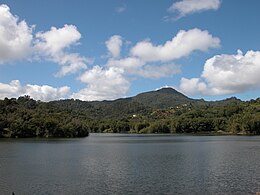 Sierra de Cayey from Patillas Lake.