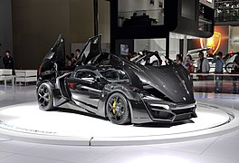 Lykan Hypersport at Auto Shanghai 2015