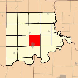 Location in Carroll County