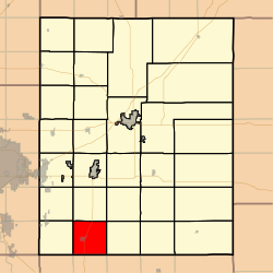 Location in Butler County