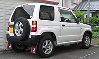 Mitsubishi Pajero Mini Right Back