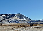 Mount Everts from Gardiner, Montana