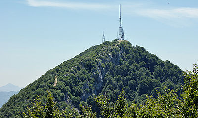 Вершина гори Дайт