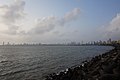 从滨海大道望去的孟买天际线