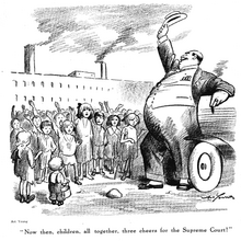1918 cartoon The Liberator SCOTUS protest