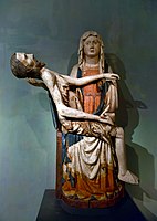 Pietà from Lásenice (1380-1400), National Gallery in Prague