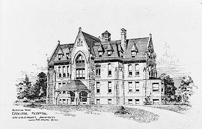 Receiving Ward, Episcopal Hospital, Philadelphia, Pennsylvania (1892–94, demolished).