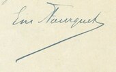 signature d'Émile Prosper Fourquet