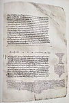 Der Anfang des Sophistes in der ältesten erhaltenen mittelalterlichen Handschrift, dem 895 geschriebenen Codex Clarkianus (Oxford, Bodleian Library, Clarke 39)