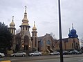 St. Peter & St. Paul Ukrainian Orthodox Church and The Holy Virgin Russian Orthodox Church in Carnegie, PA.