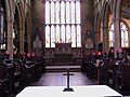 Chancel of the church, viewed over the nave altar.