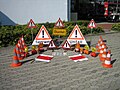 Verkehrswarnmaterial