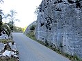 Römerstraße in Dingy-Saint-Clair mit Inschrifttafel