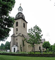 Vista da igreja do monastério.