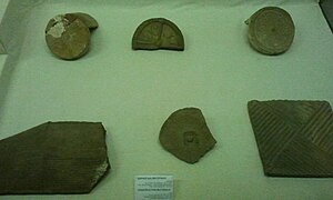 Construction materials from Tereljiin Dorvoljin (209BC-93AD) within the sphere of larger Ulaanbaatar.