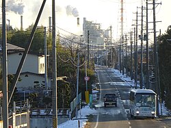 南長谷を走る岩沼市民バス南長谷線