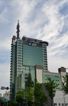 SBS Broadcast Center in Mok-dong, Seoul, the headquarters of Seoul Broadcasting System