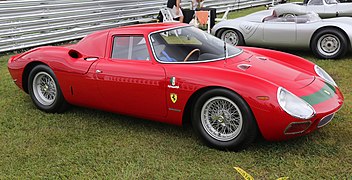 1964 Ferrari 250 LM (chassis 6321) owned by Ralph Lauren at the 2014 Lime Rock Concours d'Élegance