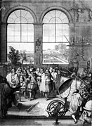 路易十四於1671年參觀法國科學院[64]