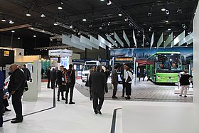 Vue de l'édition « Busworld Courtrai 2017 »