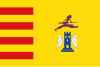 Flag of Alacón, Spain