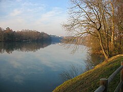 River Isère (view from the Woods of Naix)