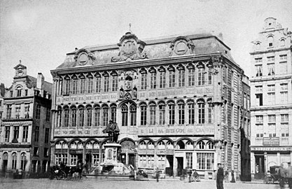 The building before the neo-Gothic reconstruction campaign