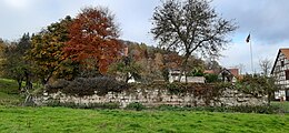 Die Südfront der Ringmauer