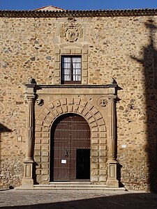 Palacio episcopal de Cáceres.