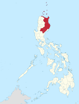 Vale de Cagaiã na Filipinas Coordenadas : 17°37'N, 121°43'E